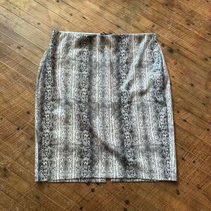 Express snakeskin shimmery shiny XL career pencil skirt
